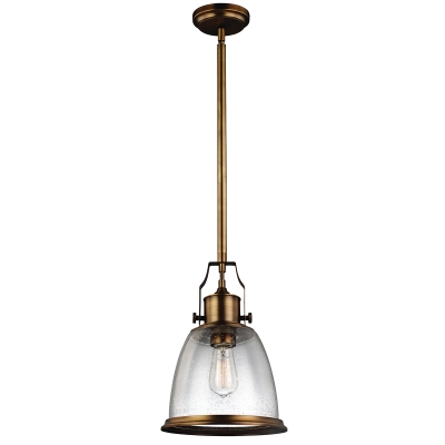HOBSON M lampa wisząca Aged Brass Feiss Elstead Lighting FE/HOBSON/P/M AB